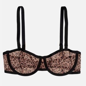 CUUP Balconette Bra in Leopard